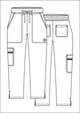 Amazon Women's Pant Classic Elastic Pant with 7 Pockets - Regular