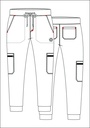 Hudson Men's Pant - Yoga Jogger Pant with 6 Pockets
