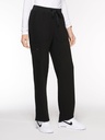 Pacific Women's Pant Yoga Pant with 9 Pockets - Petite (93002) in Black with Left view