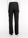 Amazon Women's Pant Classic Elastic Pant with 7 Pockets - Petite (93001) in Black with Back view