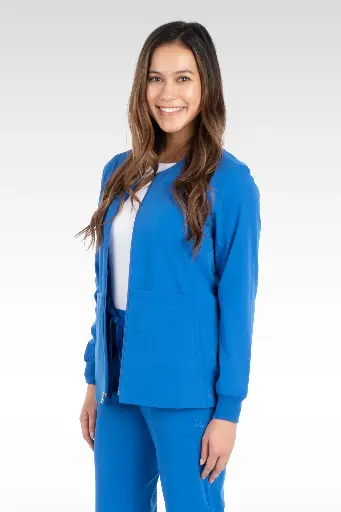 Tana Women's Jacket Round Neck Zipped with 4 Pockets (17050)